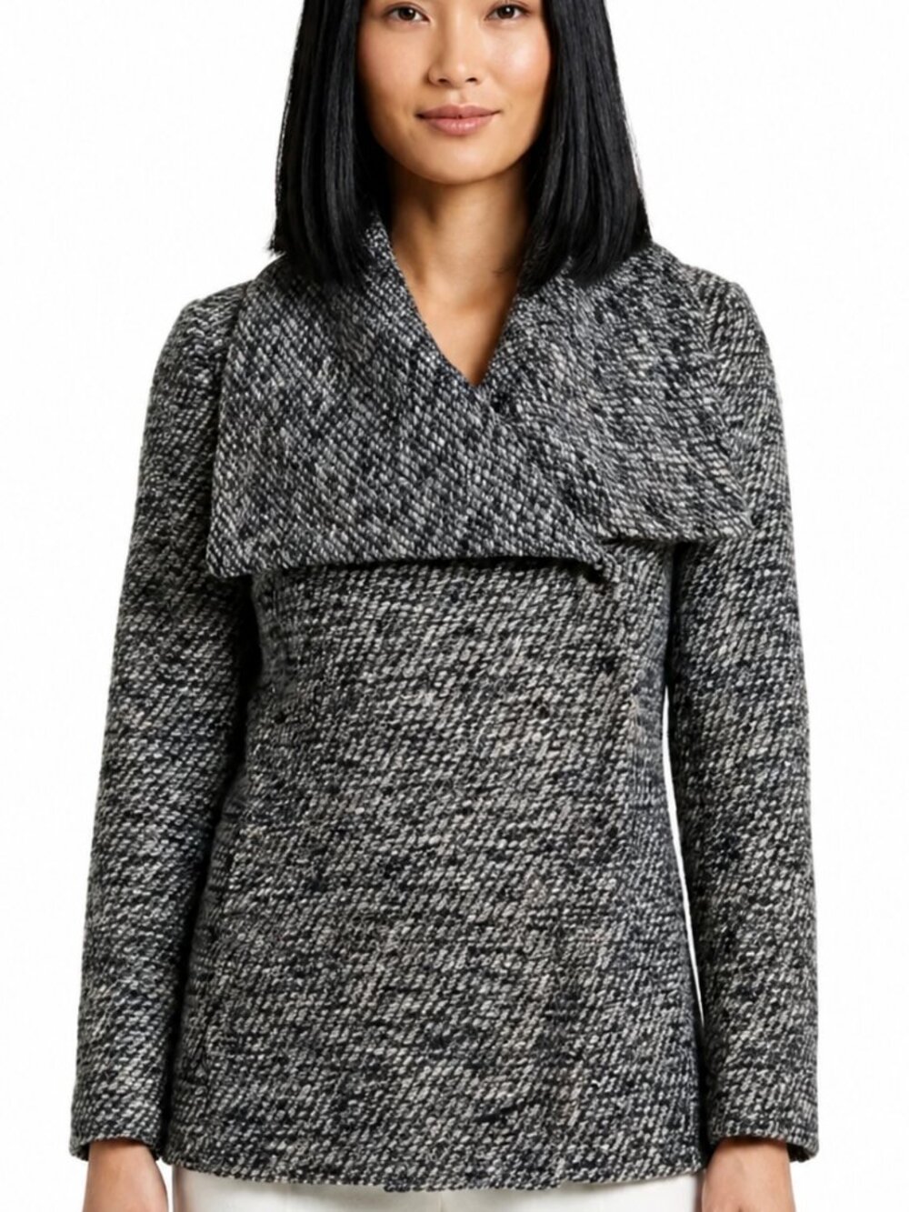NWT XS pea coat. Textured pea coat jacket. Modern Urban City Girl. Workwear